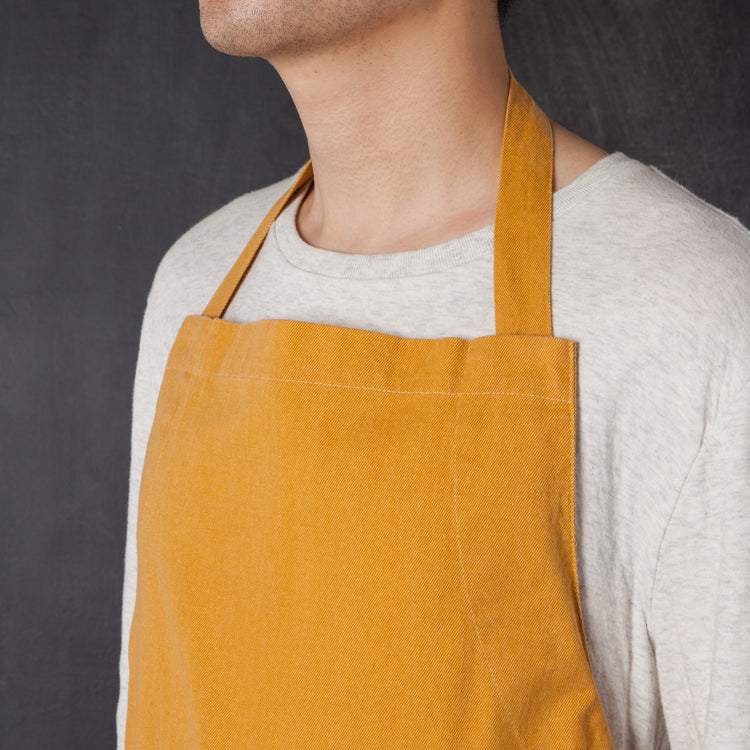 Ochre Stonewash Apron