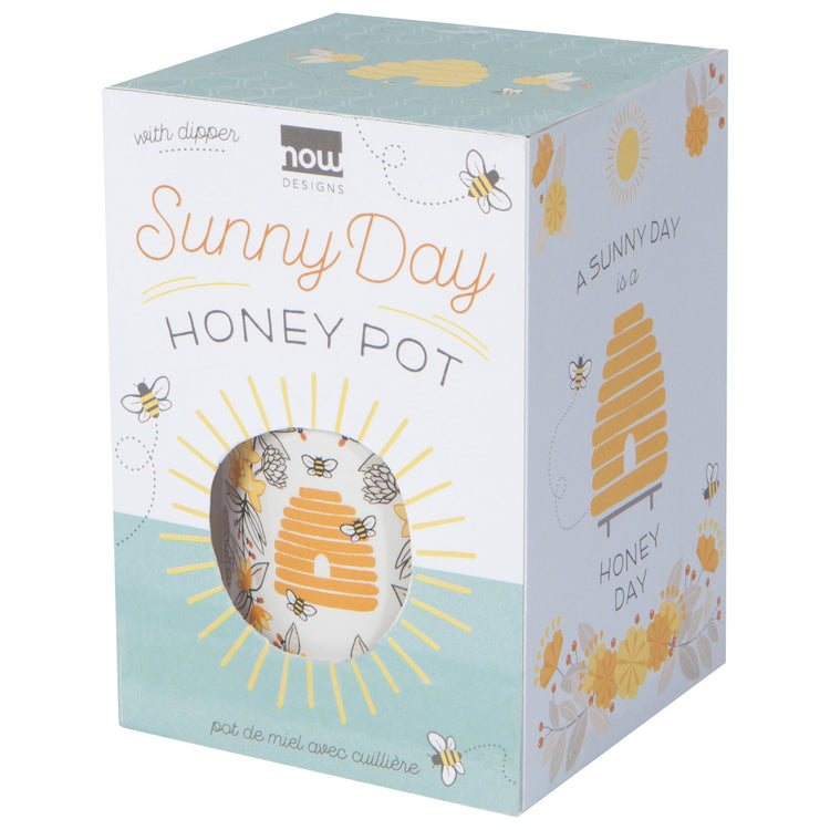 Honeycomb Honey Pot