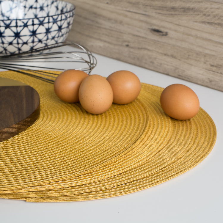 Disko Honey Round Placemat