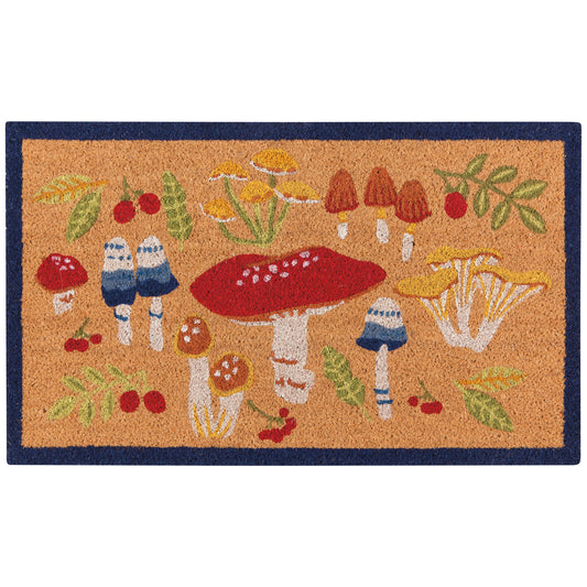Field Mushrooms Doormat