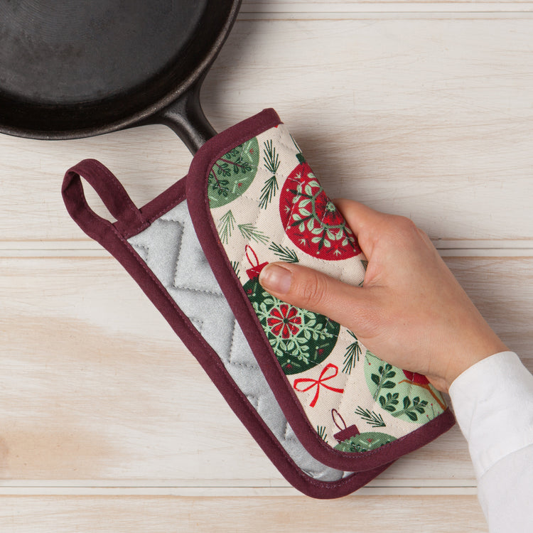 Good Tidings Christmas Potholder
