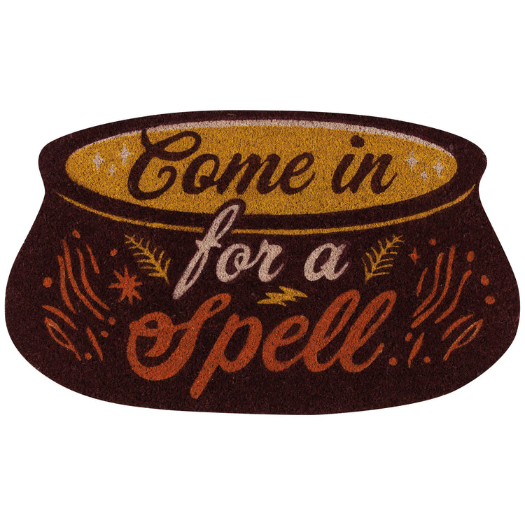 Spellbound Shaped Coir Fibre Doormat