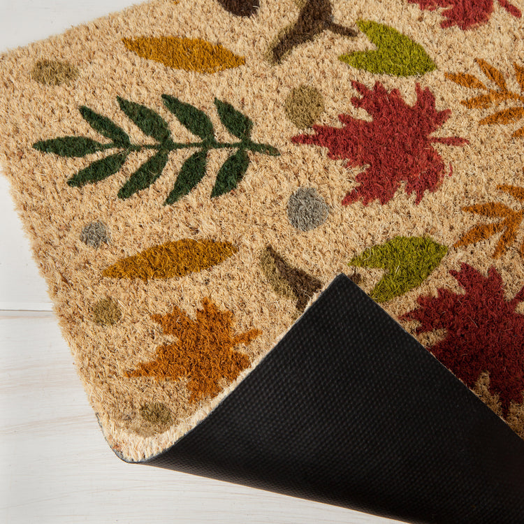 Fall Foliage Coir Fibre Doormat