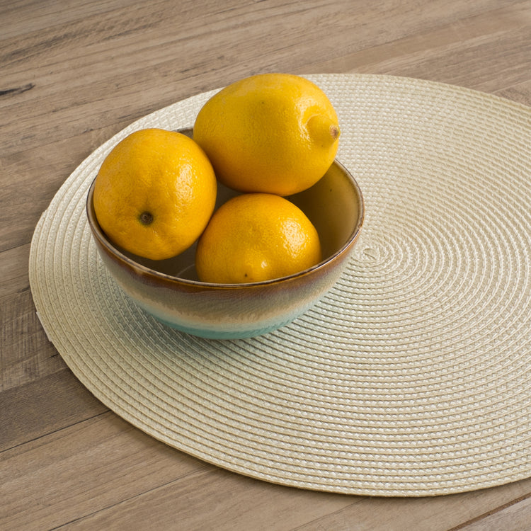 Disko Ivory Round Placemat
