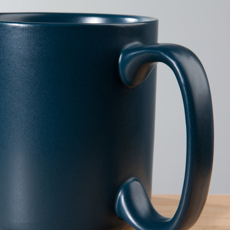 Matte Ink Blue Mug 14 oz
