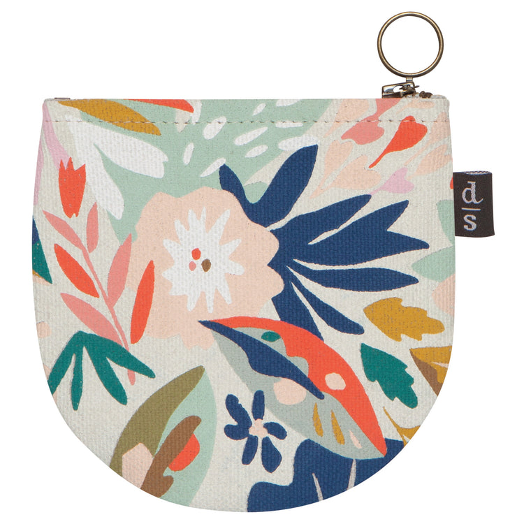 Superbloom Halfmoon Zipper Pouch