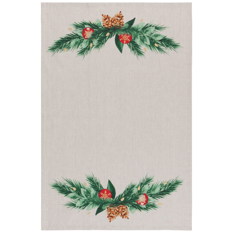 Deck The Halls Coordinated Dishtowels Set of 2