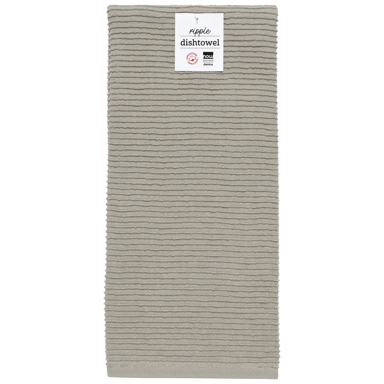 Ripple London Gray Dishtowel