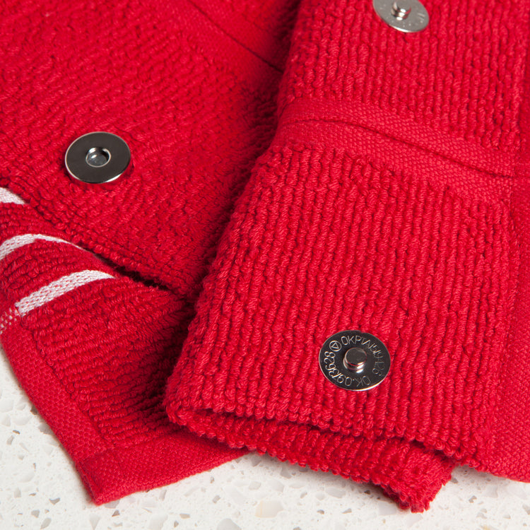 Hang-Up Red Dishtowel