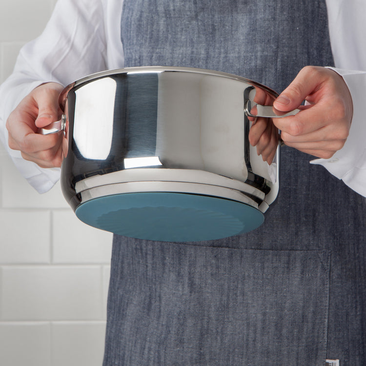 Slate Blue Magnetic Silicone Trivet