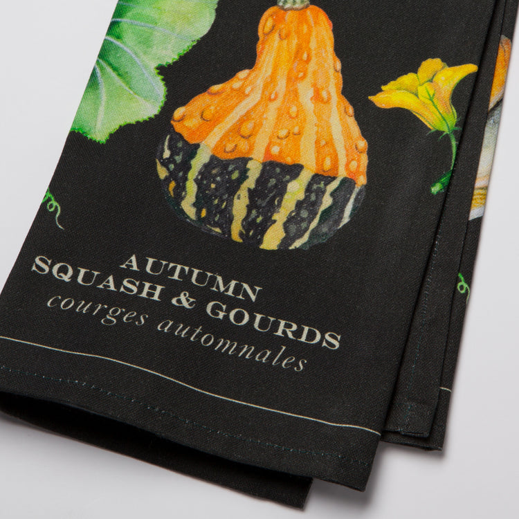 Autumn Squash Cotton Dishtowel