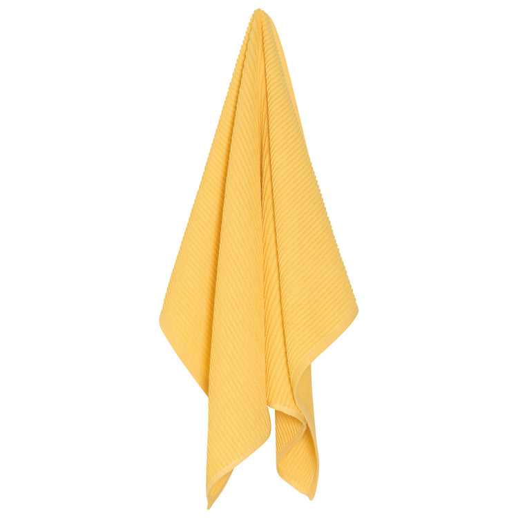 Ripple Lemon Yellow Dishtowel