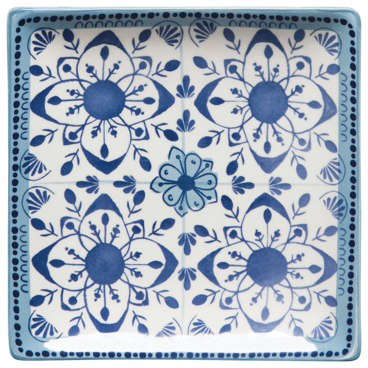 Porto Stamped Plates Set of 4