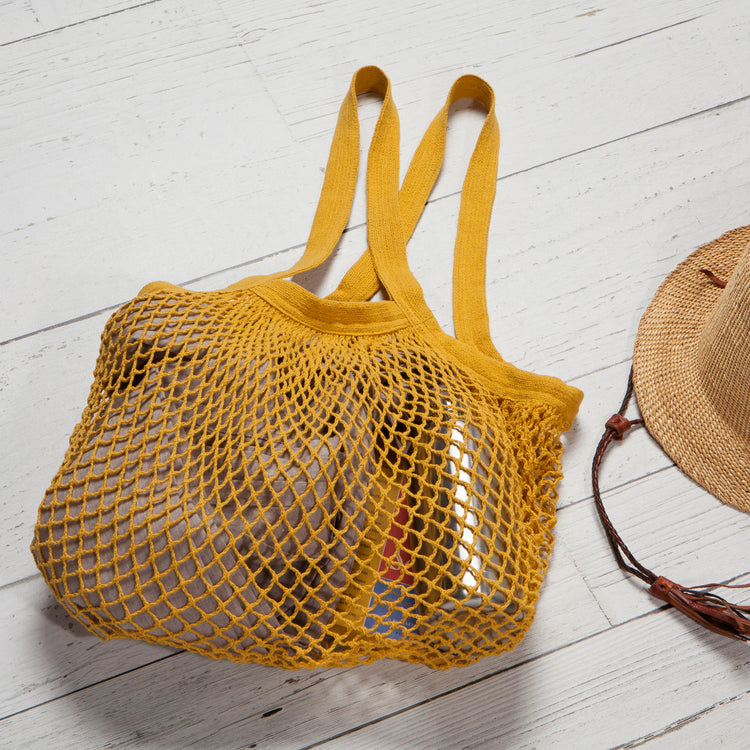 Le Marche Gold Net Shopping Bag