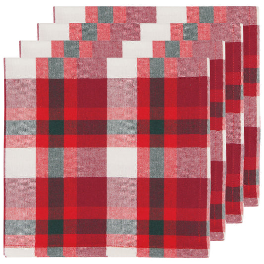 Recycled Cotton Tannenbaum Christmas Napkins Set of 4