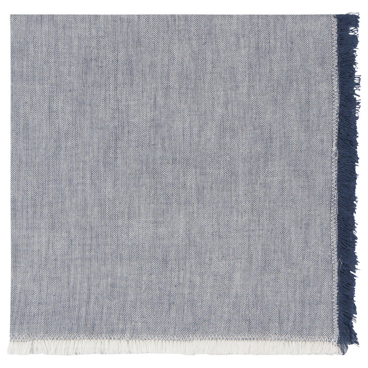 Midnight Blue Chambray Napkins Set of 4