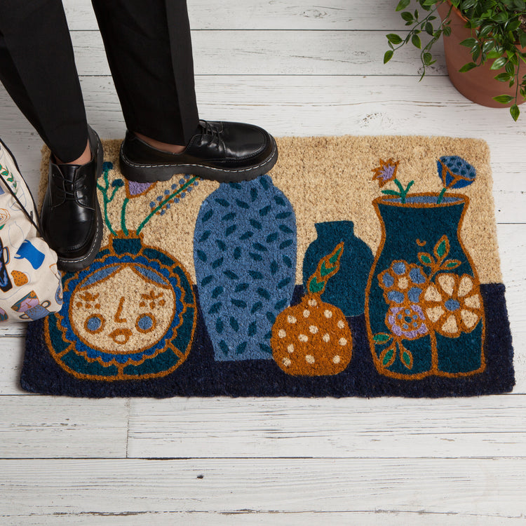 Still Life Coir Doormat