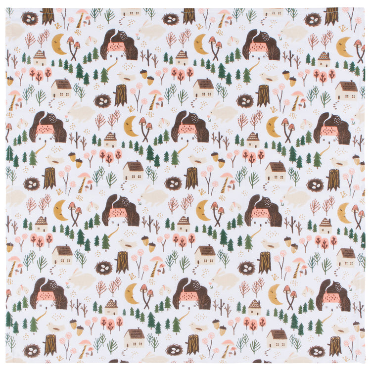 Cozy Cottage Floursack Dishtowels Set of 2