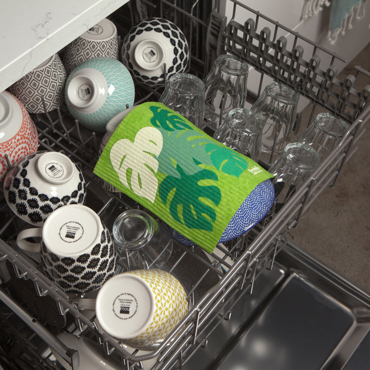 Monstera Swedish Sponge Cloth