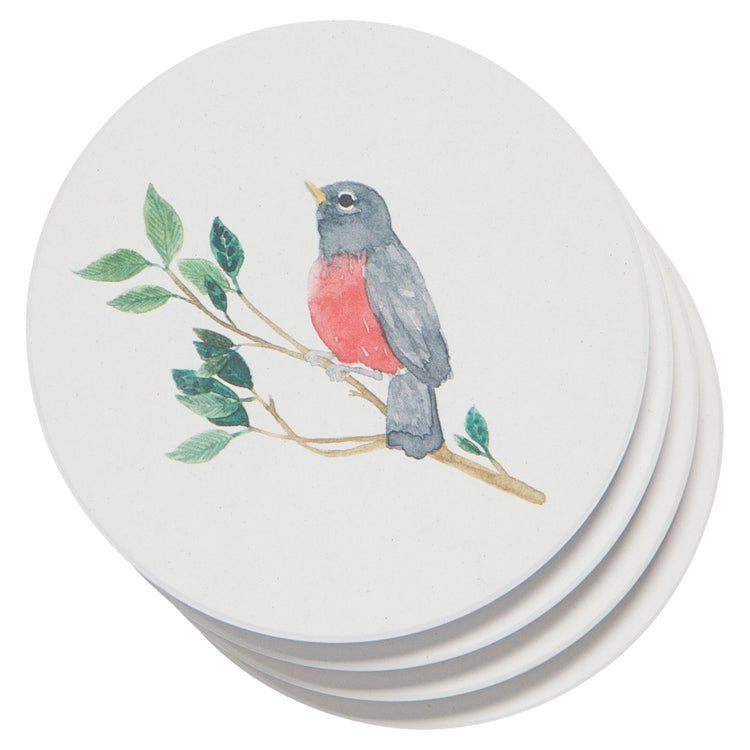 Birdsong Soak Up Coasters Set of 4