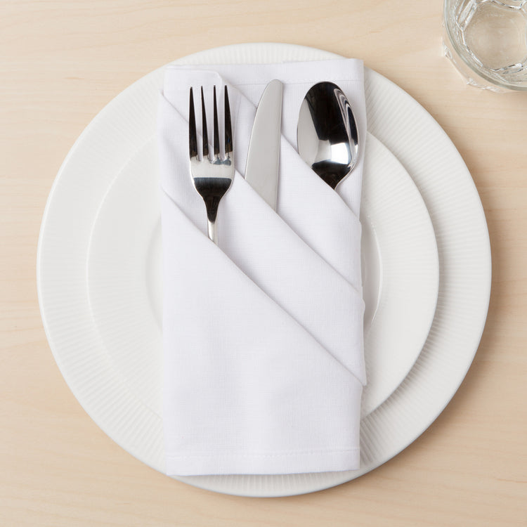 Spectrum Napkins White Set of 4