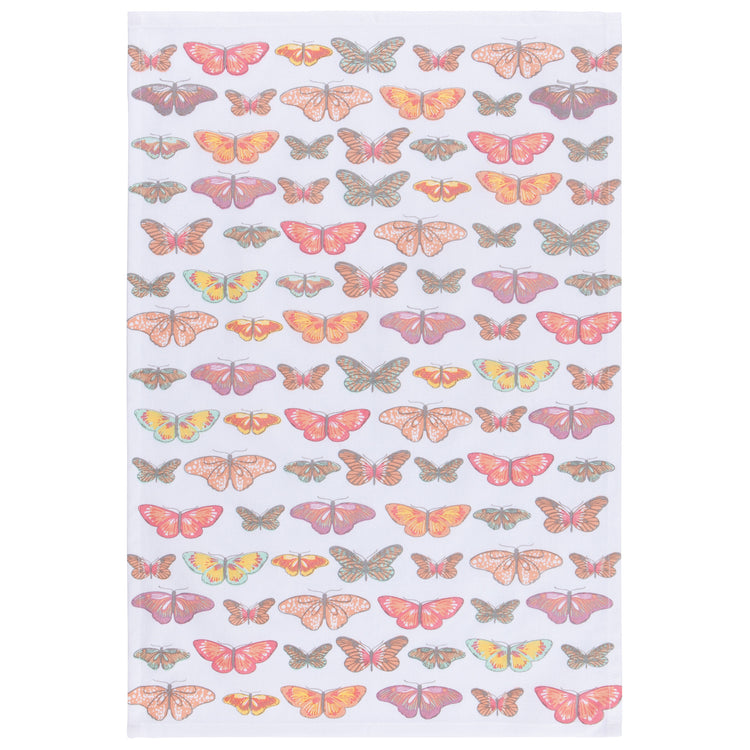 Bees & Butterflies Dishtowels Set of 20 with Counter Display Unit