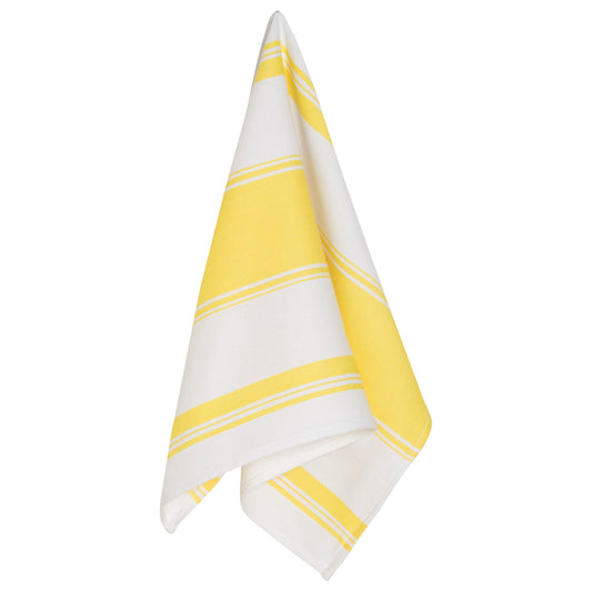 Symmetry Lemon Yellow Dishtowel