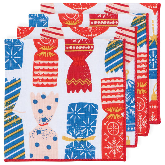 Christmas Charms Cocktail Napkins Set of 4