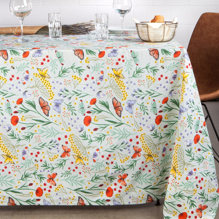 Morning Meadow Tablecloth 60 x 60 Inches