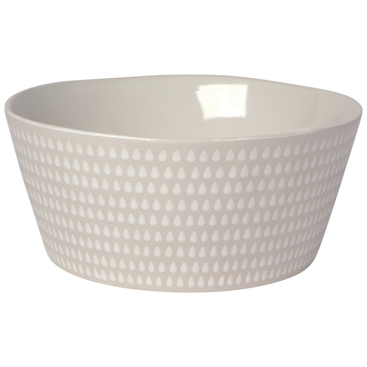 White Cloudburst Bowl Large 7.5 inch