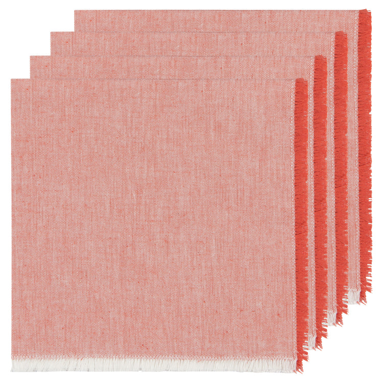 Clay Chambray Napkins Set of 4
