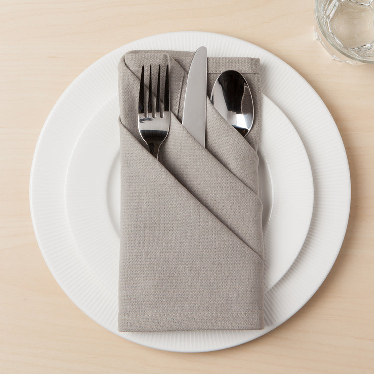 Spectrum Napkins Cobblestone Set of 4