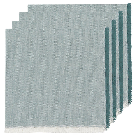 Lagoon Chambray Napkins Set of 4
