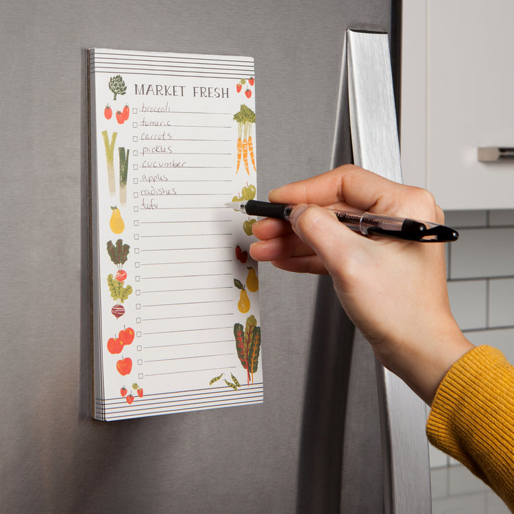 Farmers Market List It Magnetic Notepads