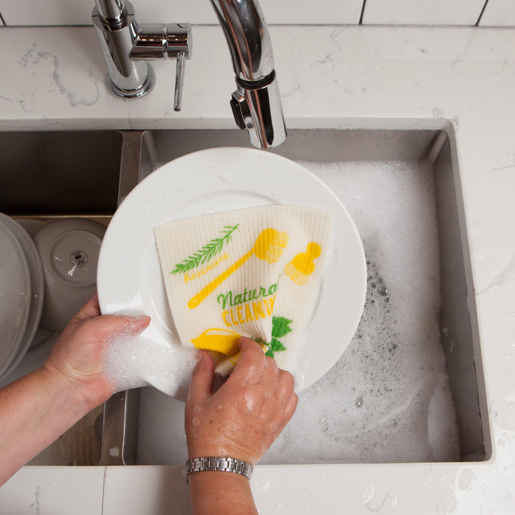 Natural Cleaning Swedish Sponge Cloth