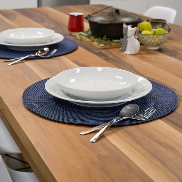 Disko Indigo Round Placemat