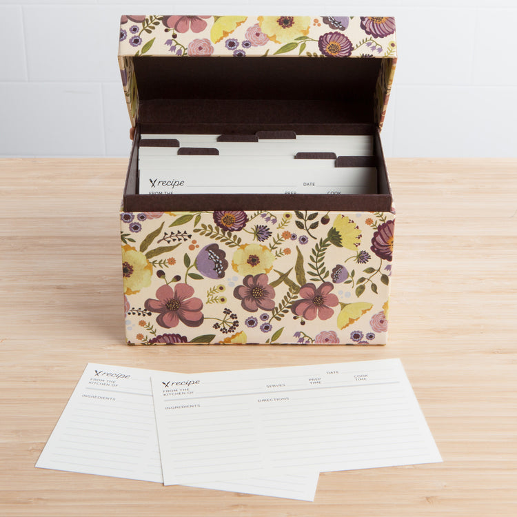 Adeline Recipe Card Box