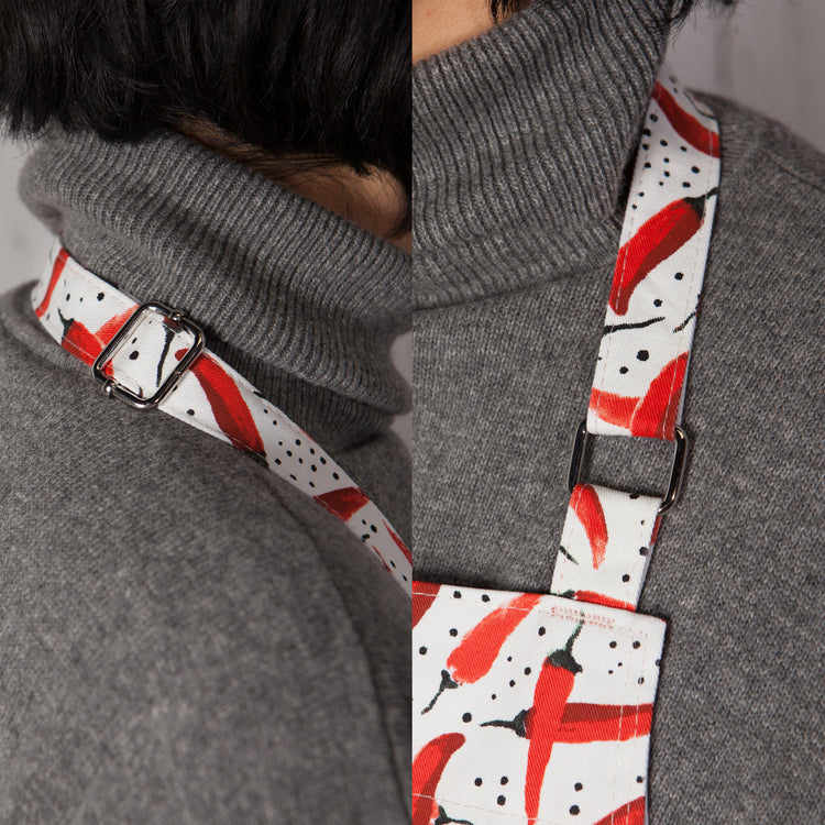 Caliente Chili Chef's Cotton Apron