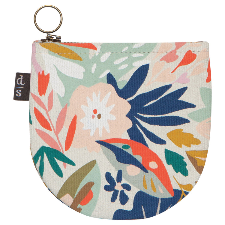 Superbloom Halfmoon Zipper Pouch