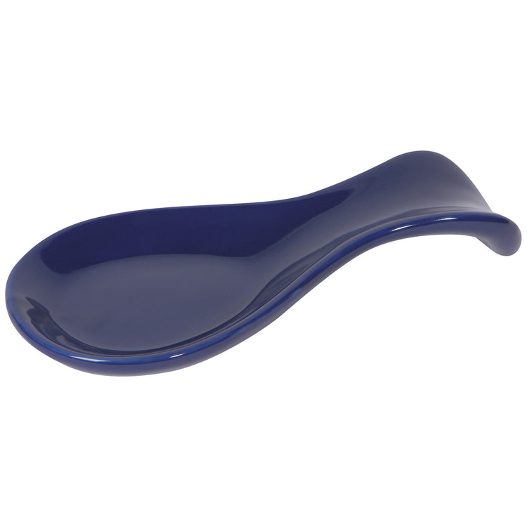 Navy Solid Spoon Rest