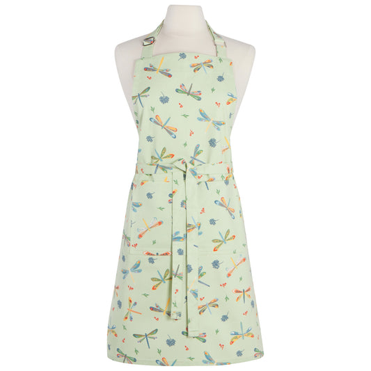 Dragonfly Chef's Cotton Kitchen Apron