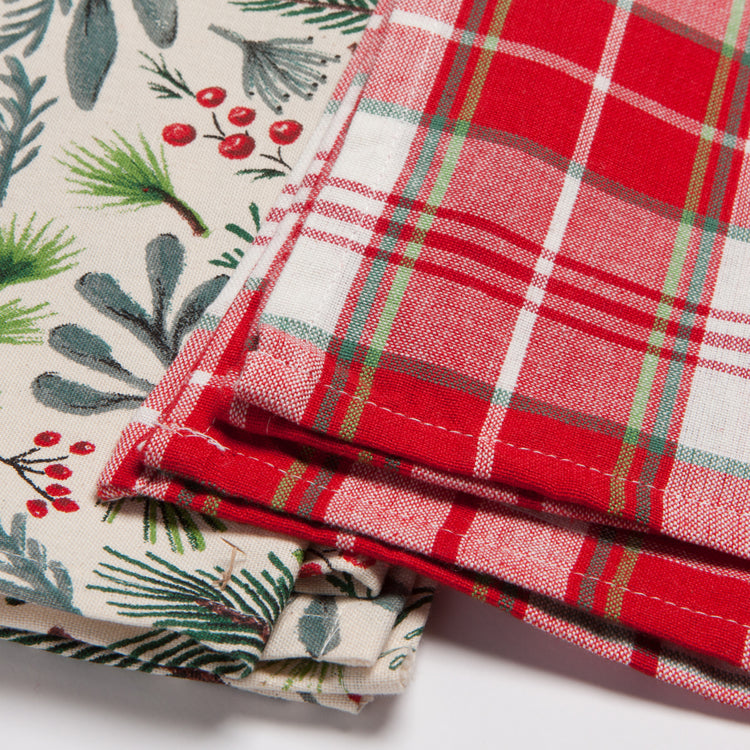 Bough & Berry Coordinated Dishtowels Set of 2