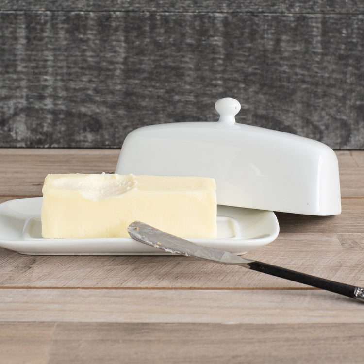 White Butter Rectangular Dish