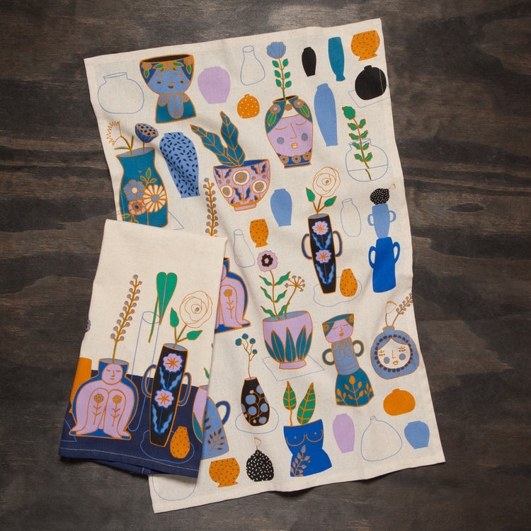 Still Life Dishtowels Set of 2