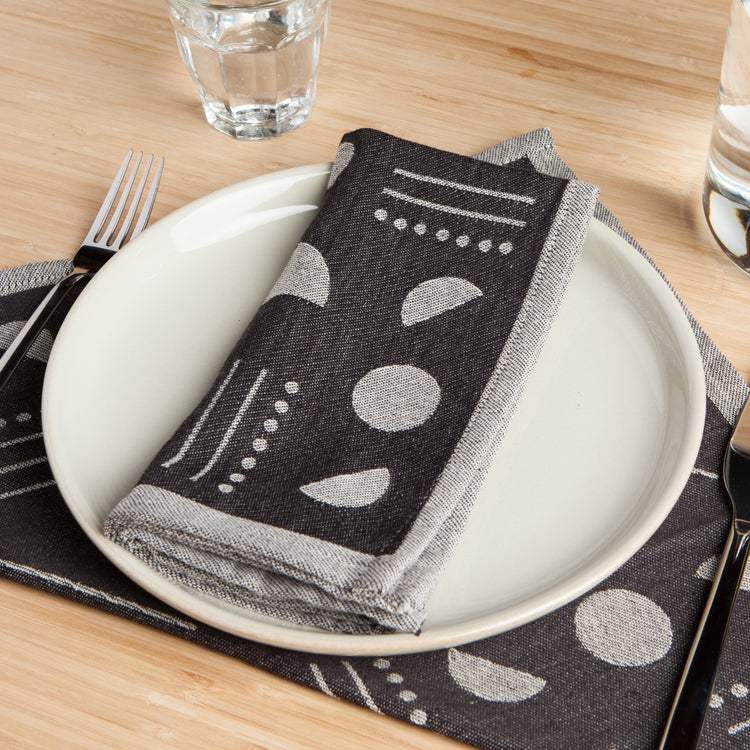 Domino Jacquard Napkins Set of 4
