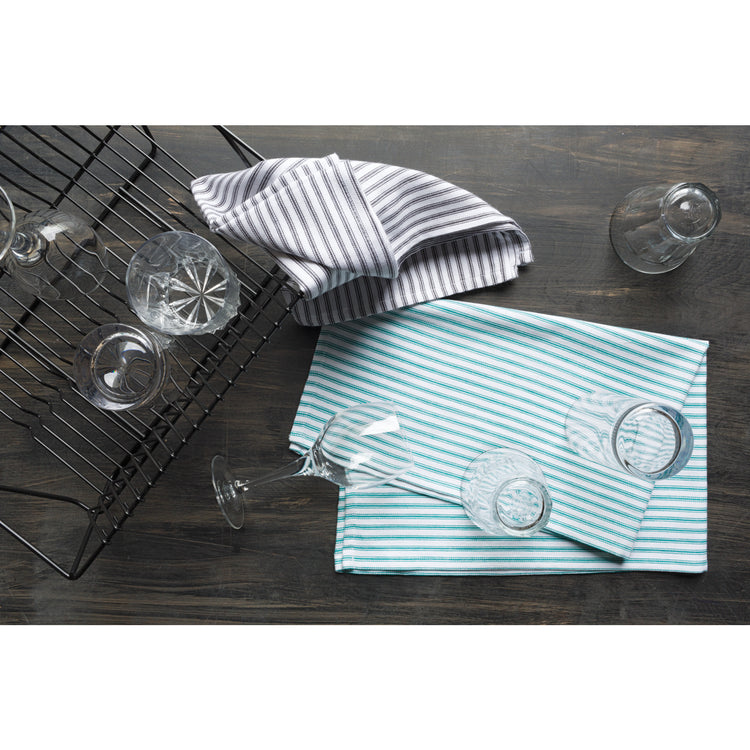 Glass Royal Blue Dishtowels Set of 2