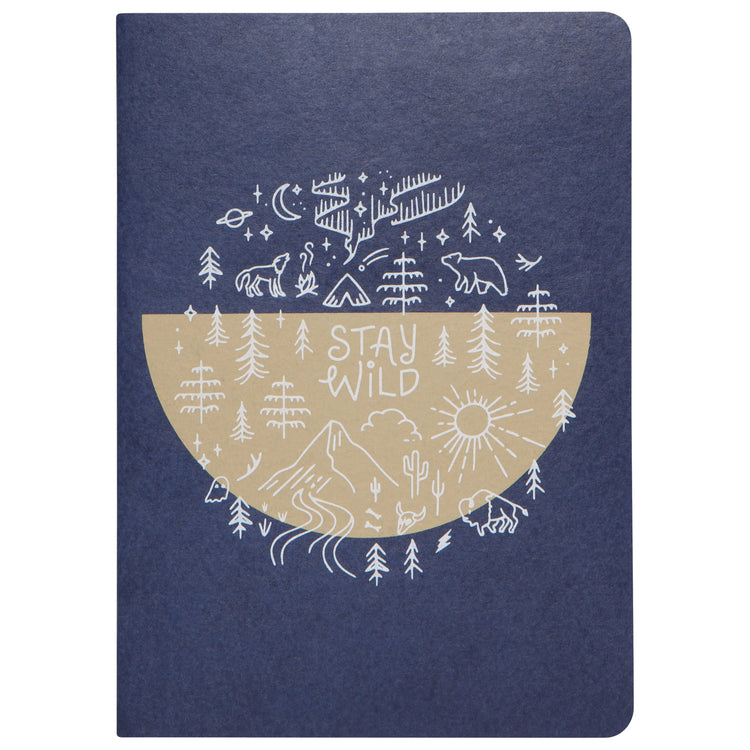 Stay Wild Notebooks Set of 2