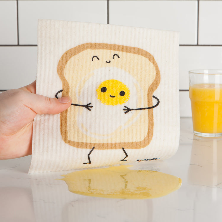 Funny Food Swedish Dishcloth