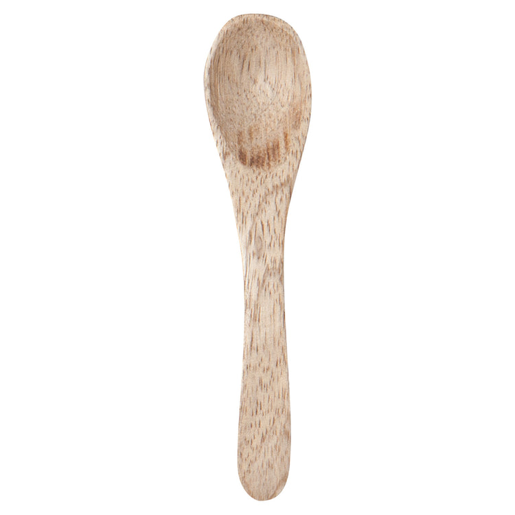 Mango Wood Mini Spoons Set of 4