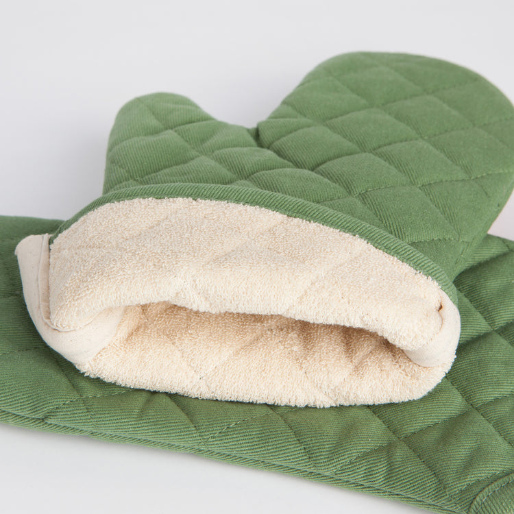 Superior Elm Green Oven Mitt